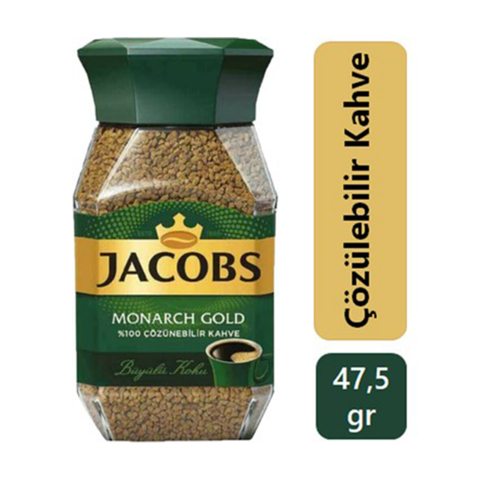 Order Jacobs - Monarch Instant Coffee - 47.5g for LE 215.00 at Coffee & Cream, All your coffee needs in one place. Shop Coffee, Beans, Ground Coffee, Instant Coffee, Creamers, Coffee Machines, Blenders, and more. 50+ Brands Monin, Lavazza, Starbucks, Nesp
