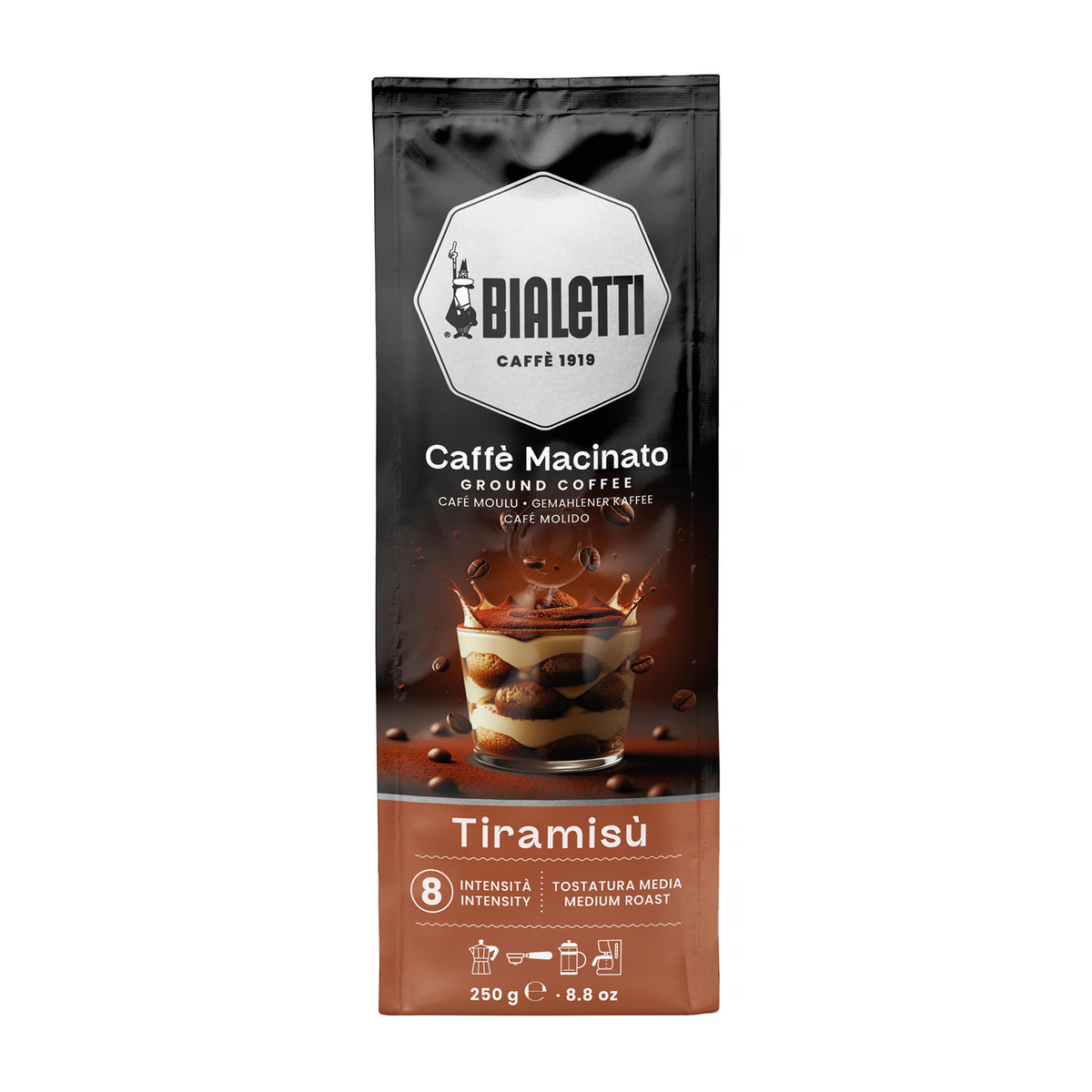 Bialetti Tiramisu Ground Coffee - 250g