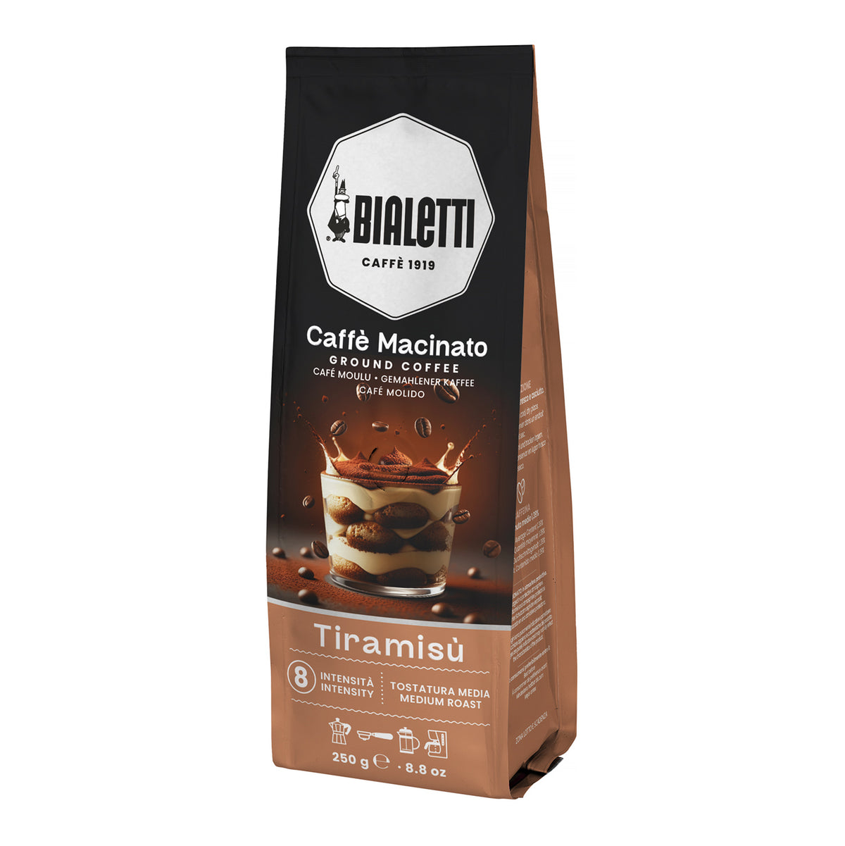 Bialetti Tiramisu Ground Coffee - 250g