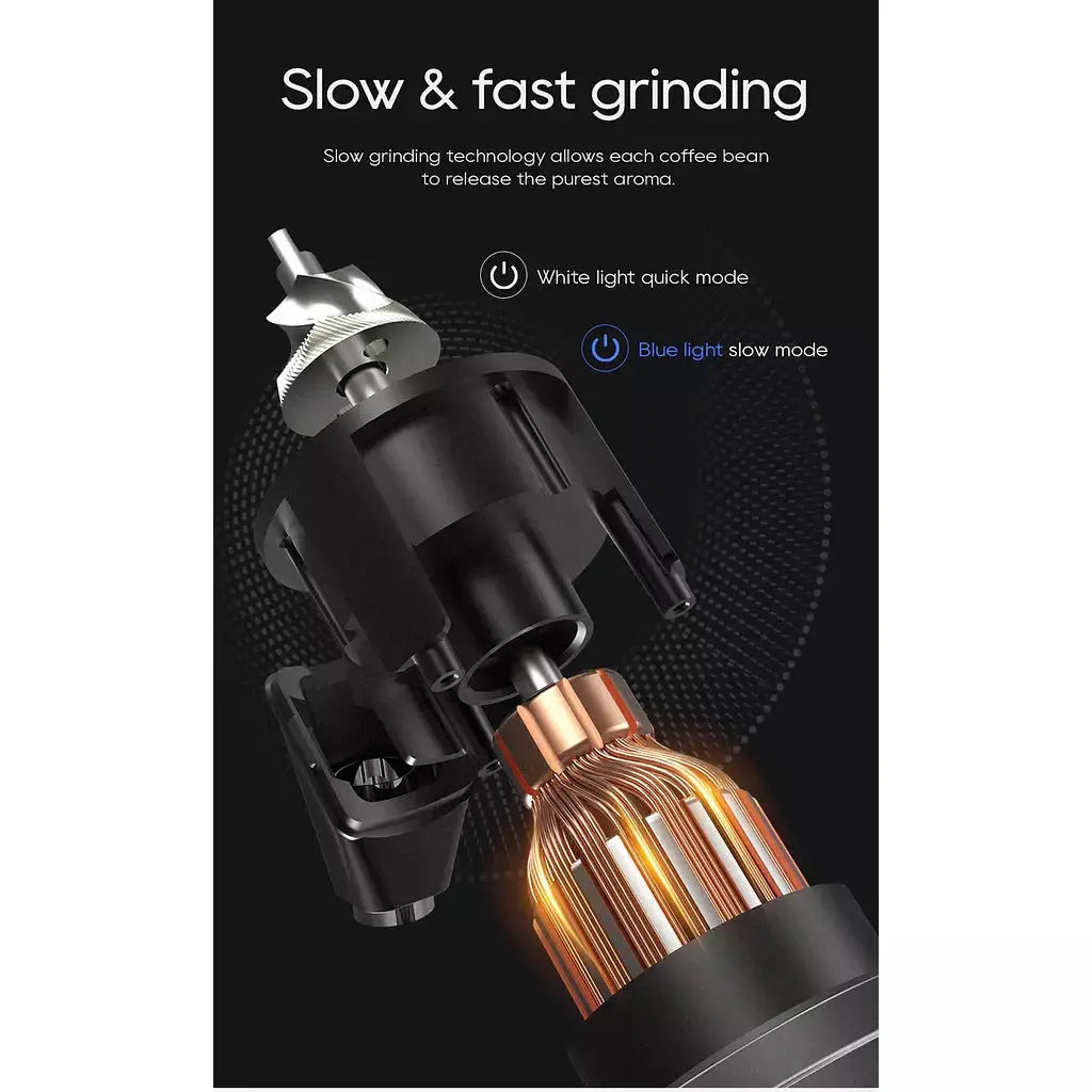 Order HiBREW -G5 48mm-Electric Coffee Grinder- Compact Portable- Coffee Bean for Espresso. for LE 10500.00 at Coffee & Cream, All your coffee needs in one place. Shop Coffee, Beans, Ground Coffee, Instant Coffee, Creamers, Coffee Machines, Blenders, and m