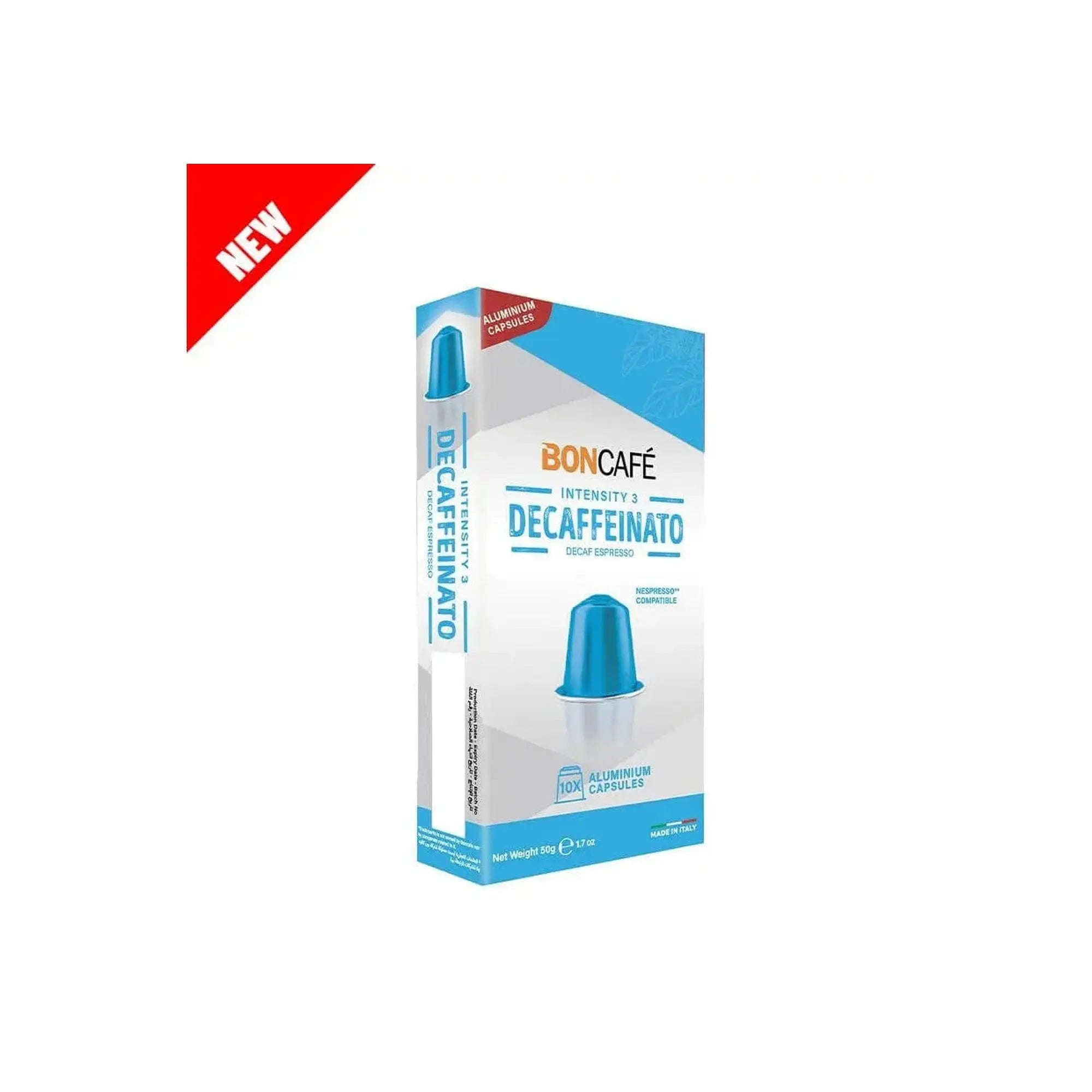 Target BonCafé - Decaffeinato Compatible with Nespresso - 10 Capsules at Coffee & Cream Egypt