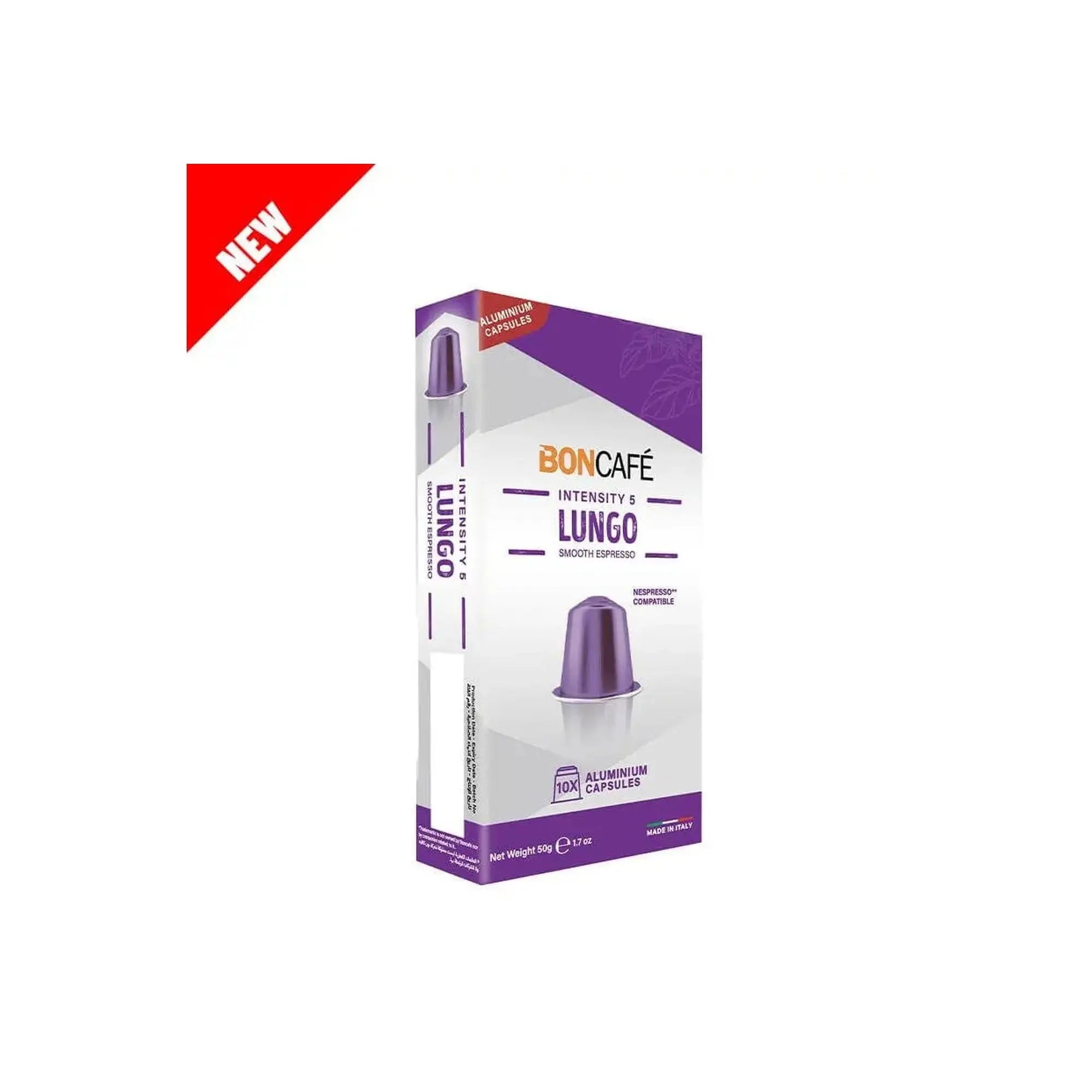 Target BonCafé - Lungo Compatible with Nespresso - 10 Capsules at Coffee & Cream Egypt