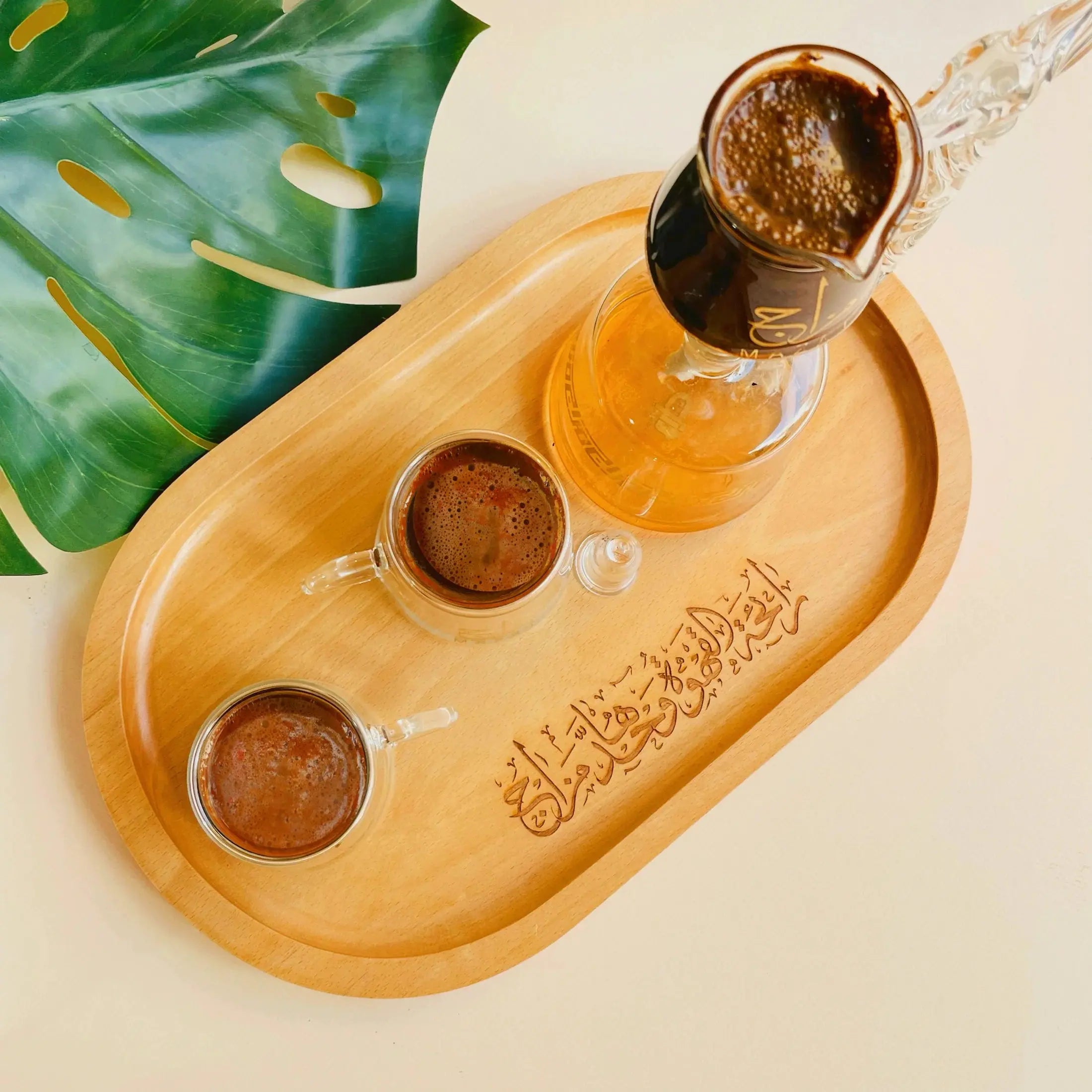 Order Handmade Glass - Mazaj Turkish Coffee Set for LE 2220.00 at Coffee & Cream, All your coffee needs in one place. Shop Coffee, Beans, Ground Coffee, Instant Coffee, Creamers, Coffee Machines, Blenders, equipment and more. 50+ Brands Monin, Lavazza, St