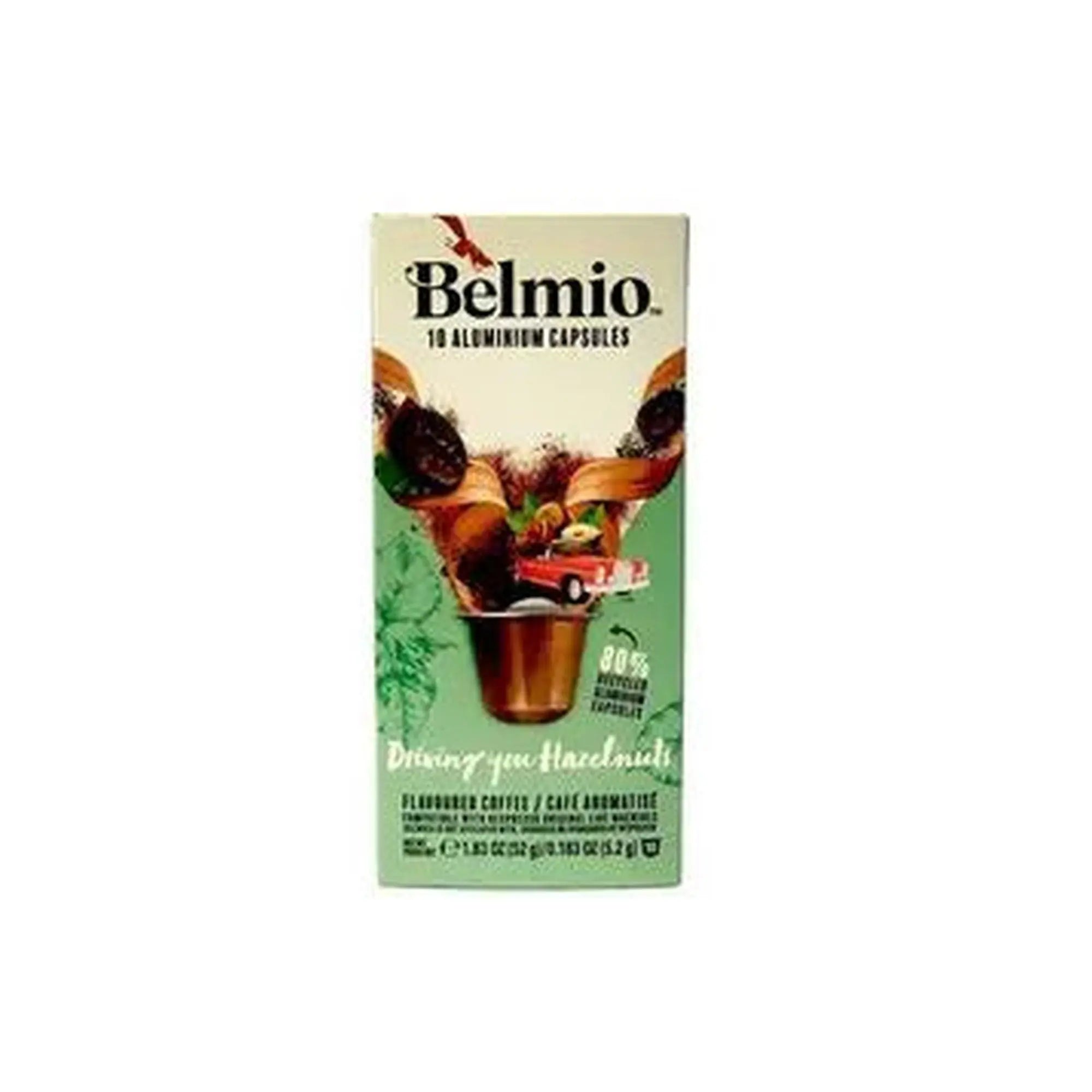 Belmio- Hazelnut - 10 capsules Coffee & Cream