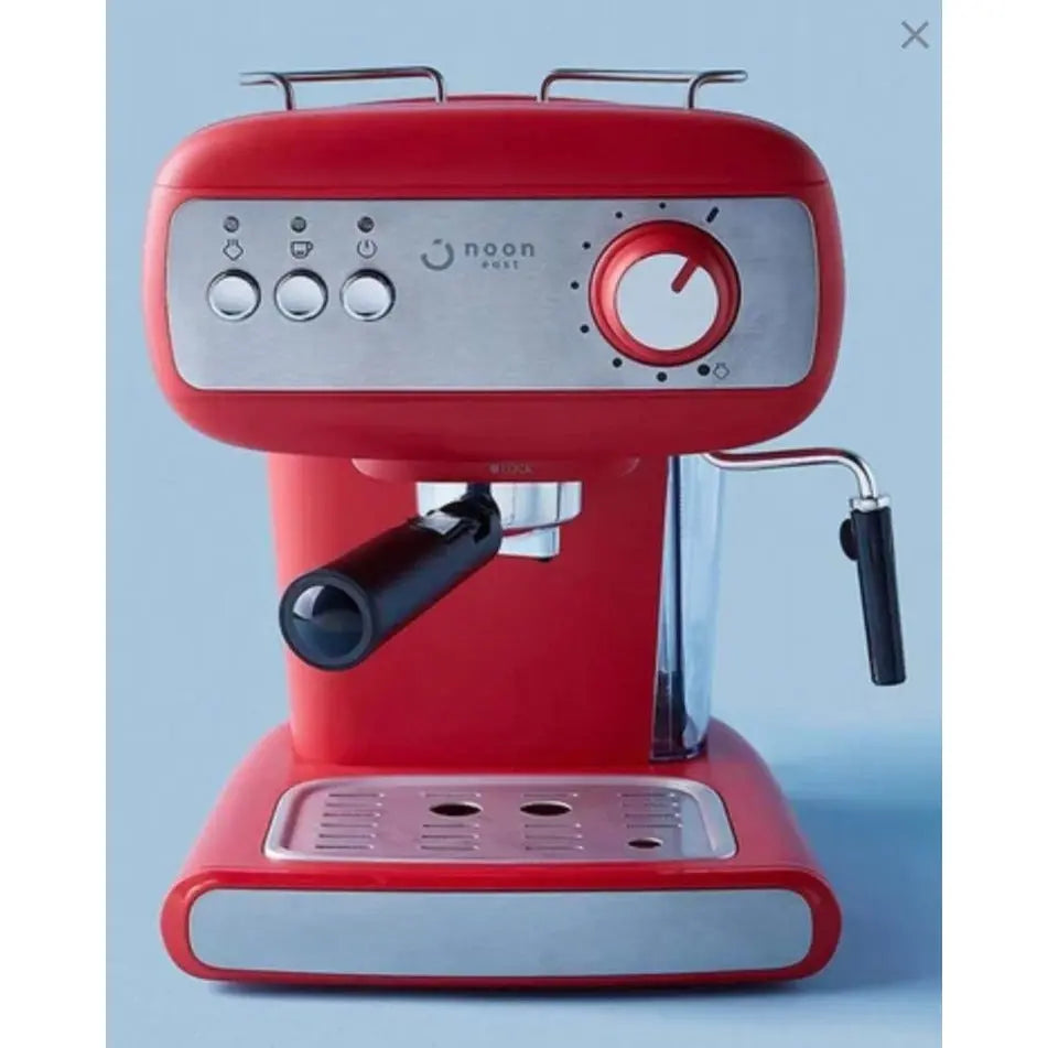 Noon East Manual Coffee Machine Red
