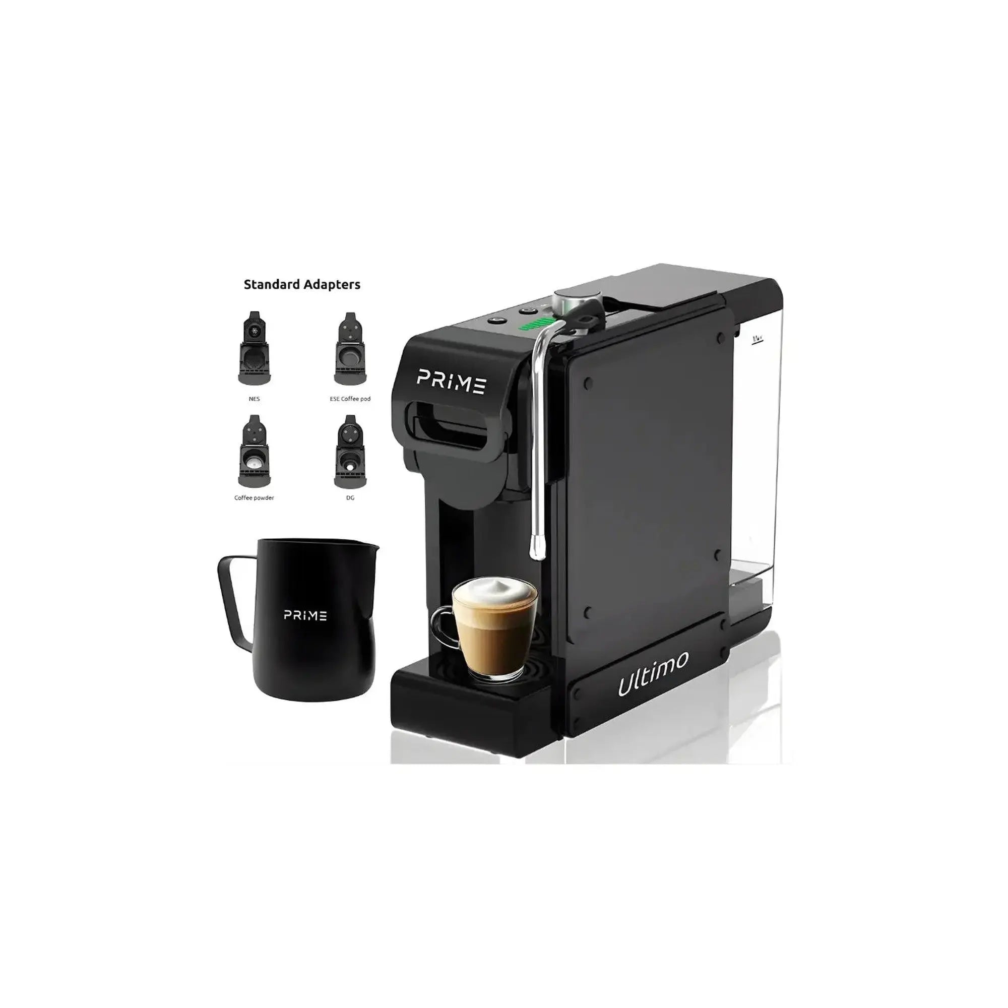 PRIME - Ultimo 7 in 1 Multi Capsule Coffee Machine - with Gifts at Coffee & Cream Egypt