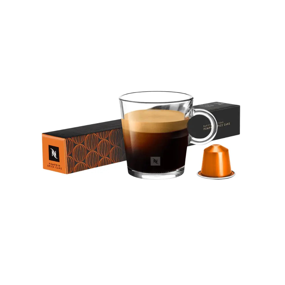 Nespresso Pumpkin Spice Cake - Limited Edition Original Espresso Capsules - Intensity 5 - 10 Capsules at Coffee & Cre...