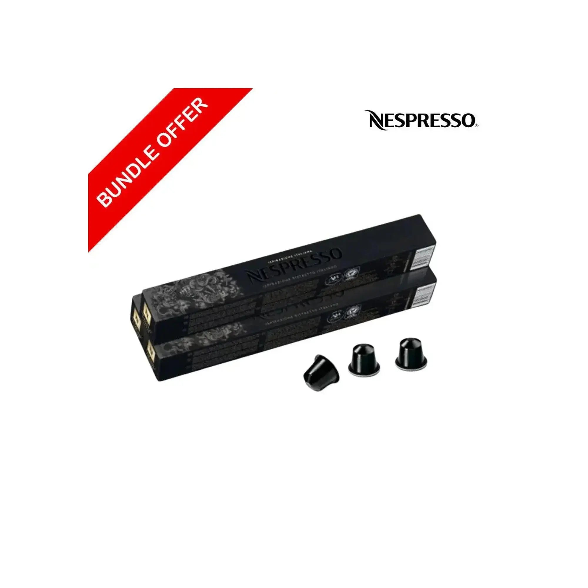 (30 capsules) Nespresso - Ristretto Italiano- 10 Capsules X3 - Bundle at Coffee & Cream Egypt