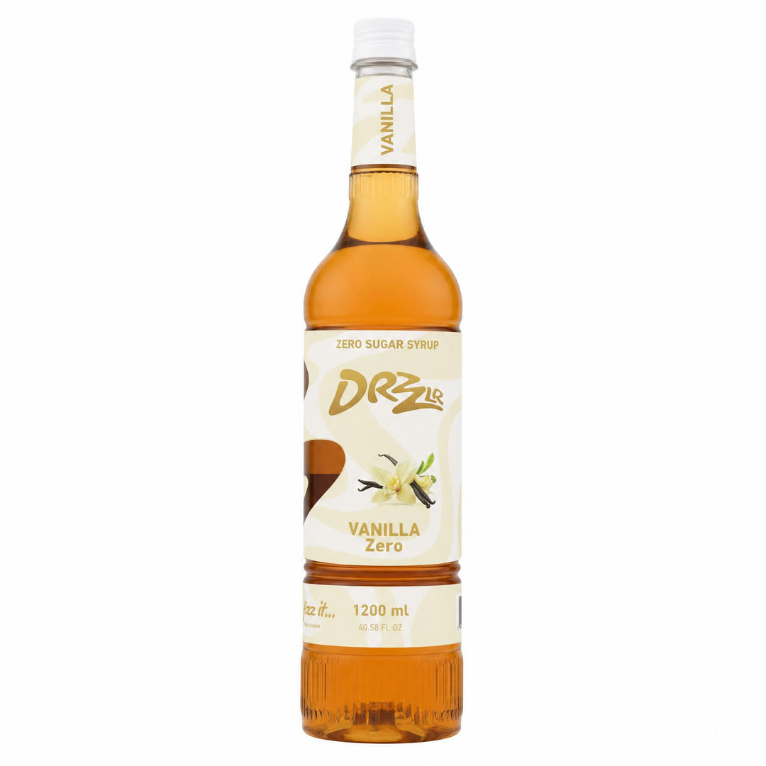 Drzzlr - Zero Sugar Vanilla Flavor Syrup 1200
