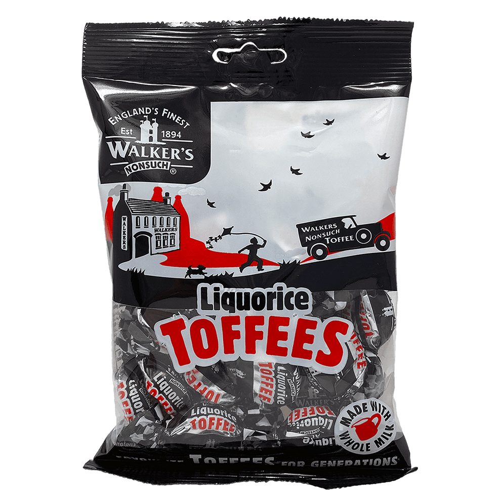 Walkers Nonsuch Liquorice Toffees 150g