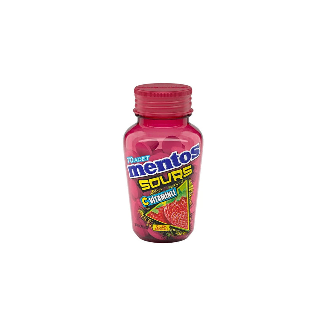 Mentos - Sours Strawberry - 70 Piece