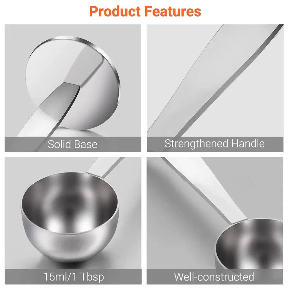 Order Stainless Steel Coffee Scoop & Tamper 2-in-1 for LE 355.00 at Coffee & Cream, All your coffee needs in one place. Shop Coffee, Beans, Ground Coffee, Instant Coffee, Creamers, Coffee Machines, Blenders, and more. 50+ Brands Monin, Lavazza, Starbucks,