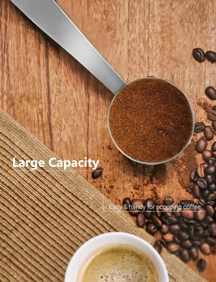 Order Stainless Steel Coffee Scoop & Tamper 2-in-1 for LE 355.00 at Coffee & Cream, All your coffee needs in one place. Shop Coffee, Beans, Ground Coffee, Instant Coffee, Creamers, Coffee Machines, Blenders, and more. 50+ Brands Monin, Lavazza, Starbucks,