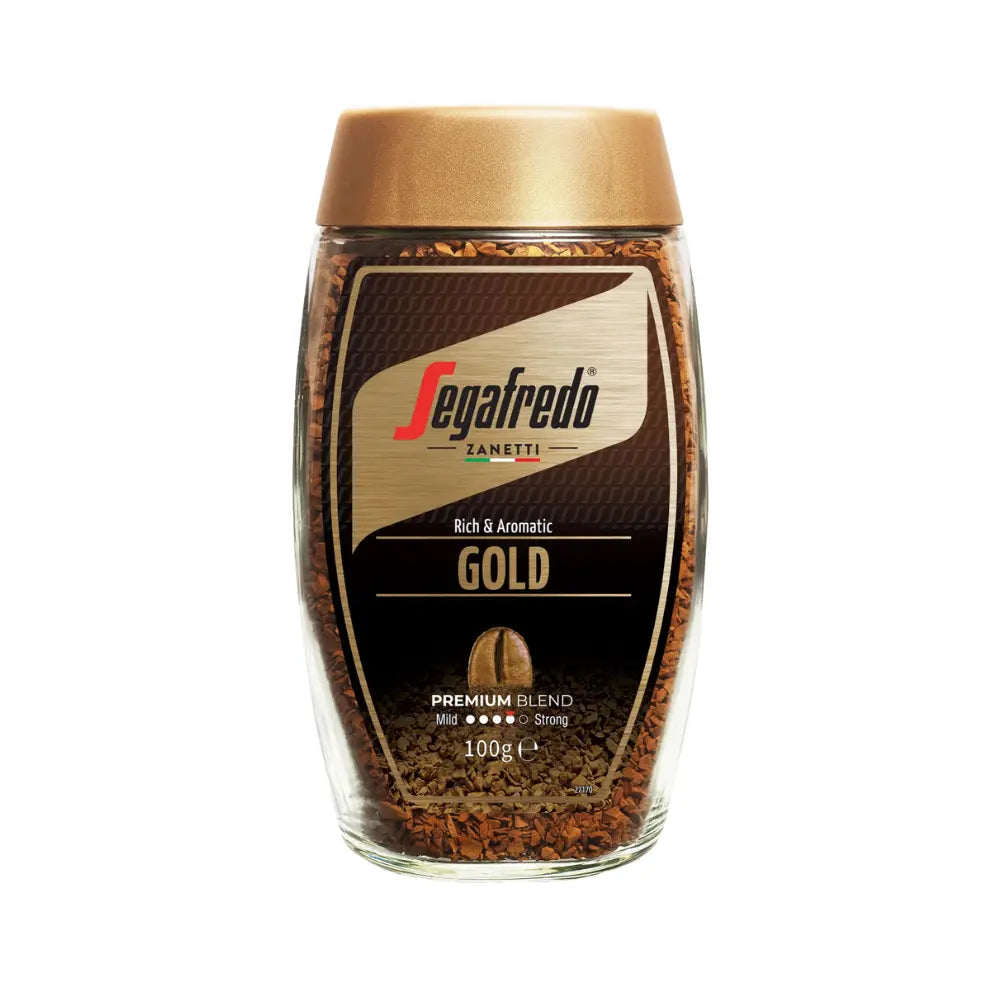 Segafredo -Gold Freeze Dried Instant Coffee - 100g at Coffee & Cream Egypt