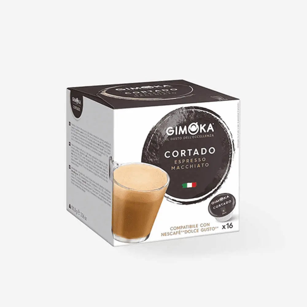 Order Gimoka - Espresso Cortado Dolce Gusto "Compatible Capsules" for LE 125.00 at Coffee & Cream, All your coffee needs in one place. Shop Coffee, Beans, Ground Coffee, Instant Coffee, Creamers, Coffee Machines, Blenders, Coffee and more. 50+ Brands Moni