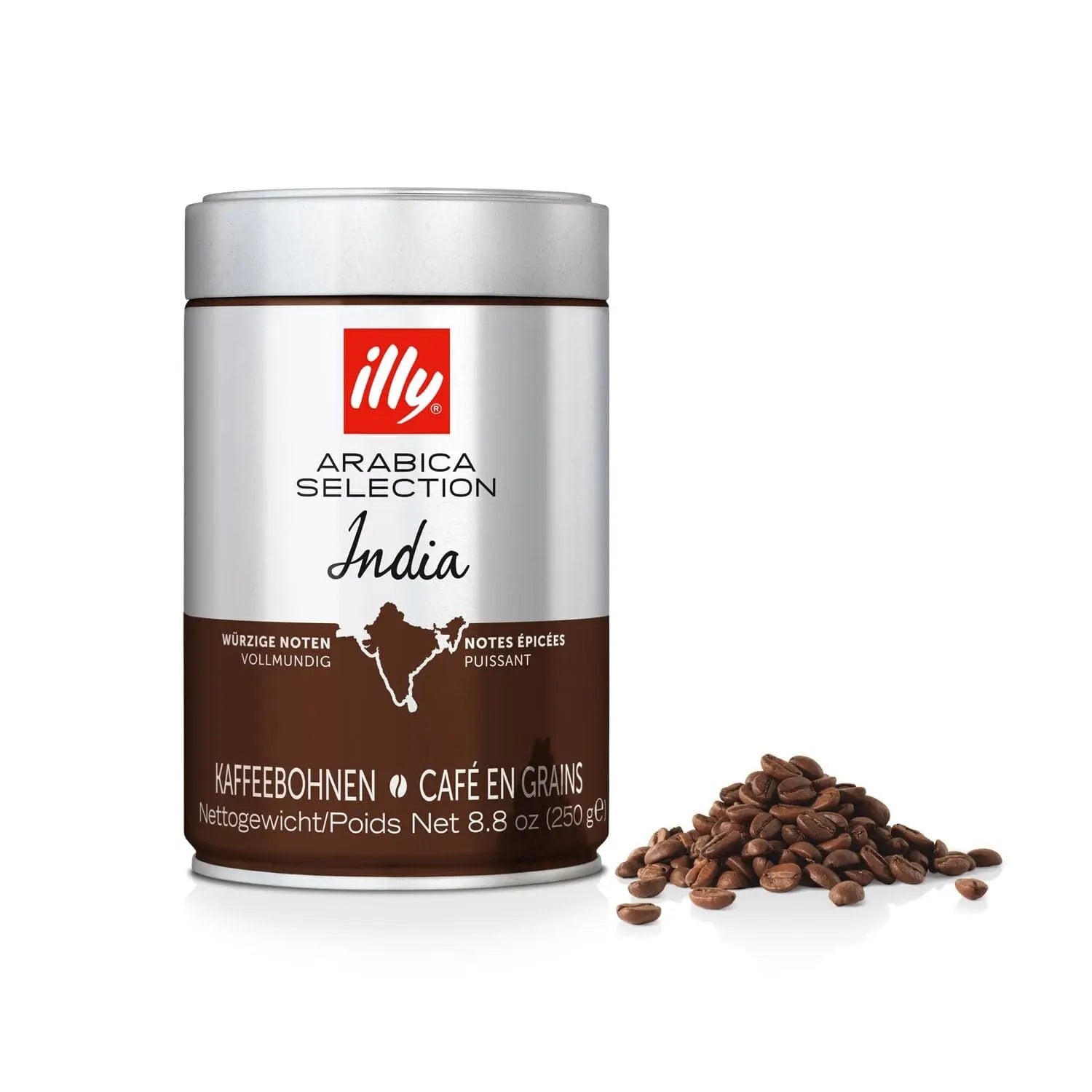 Illy - Arabica Selection India Coffee Beans - 250g at Coffee & Cream Egypt