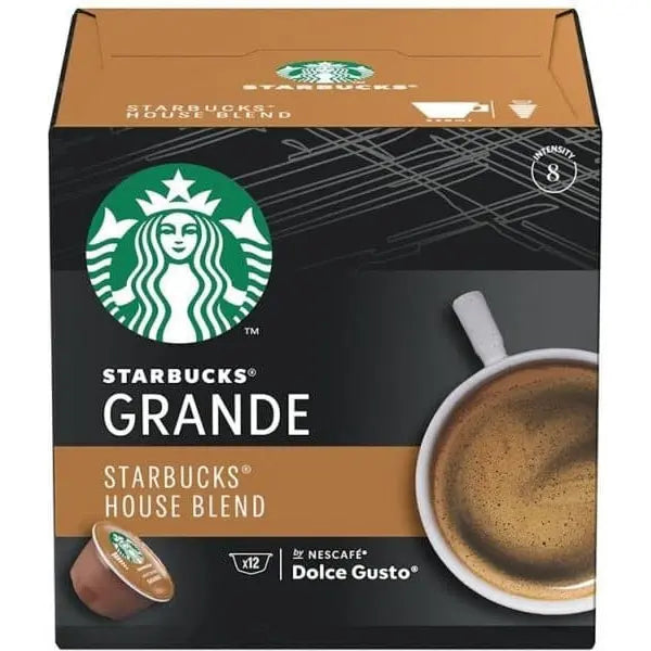 Starbucks Dolce Gusto Grande House Blend Coffee Capsules - 12 Capsules at Coffee & Cream Egypt