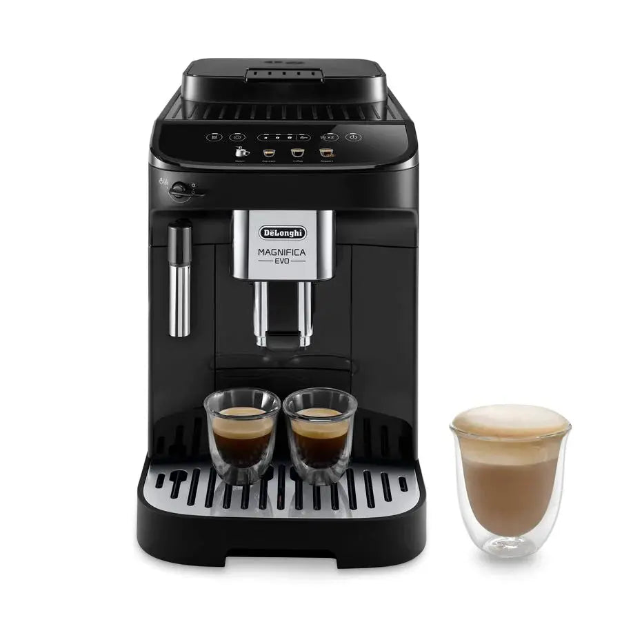 Delonghi - Magnifica Evo Doppio+ Automatic Espresso Machine Ecam290.22.b - Black (Used) at Coffee & Cream Egypt