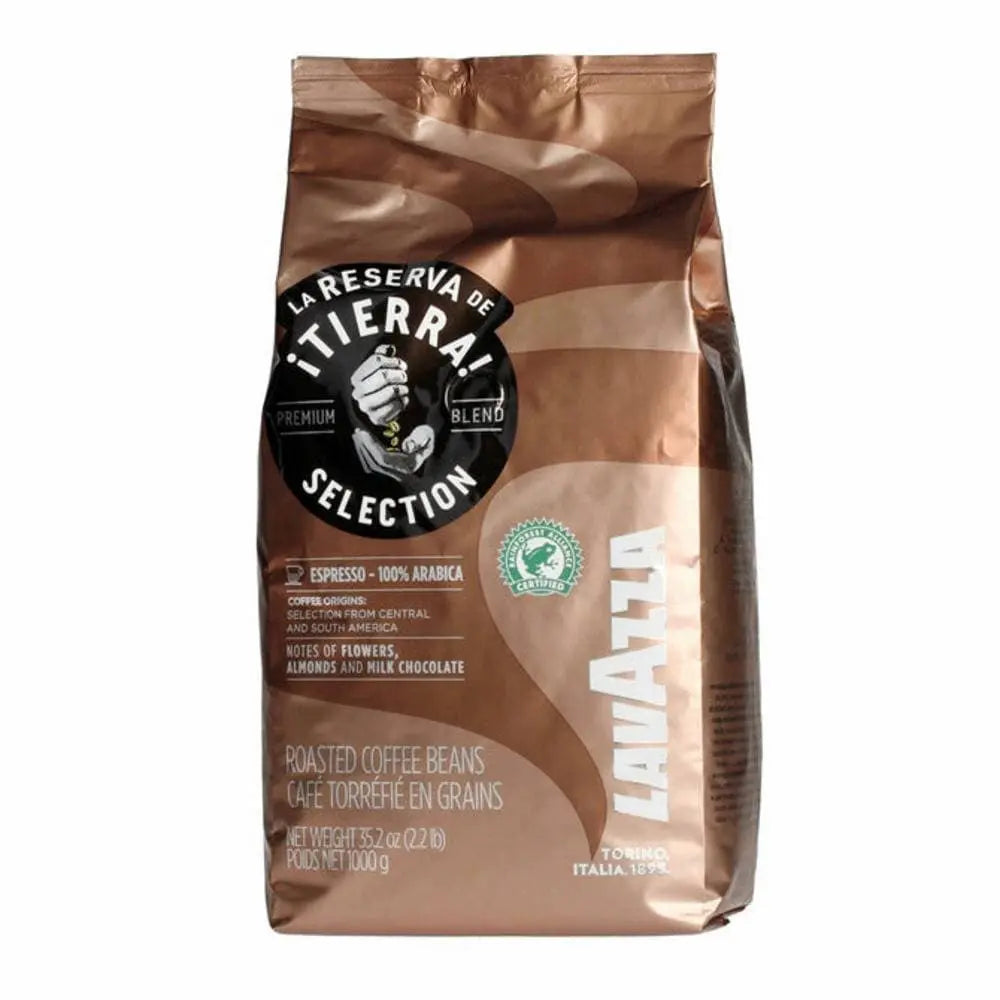 Lavazza Tierra Selection Espresso 100% Arabica Whole Coffee Beans - 1kg at Coffee & Cream Egypt