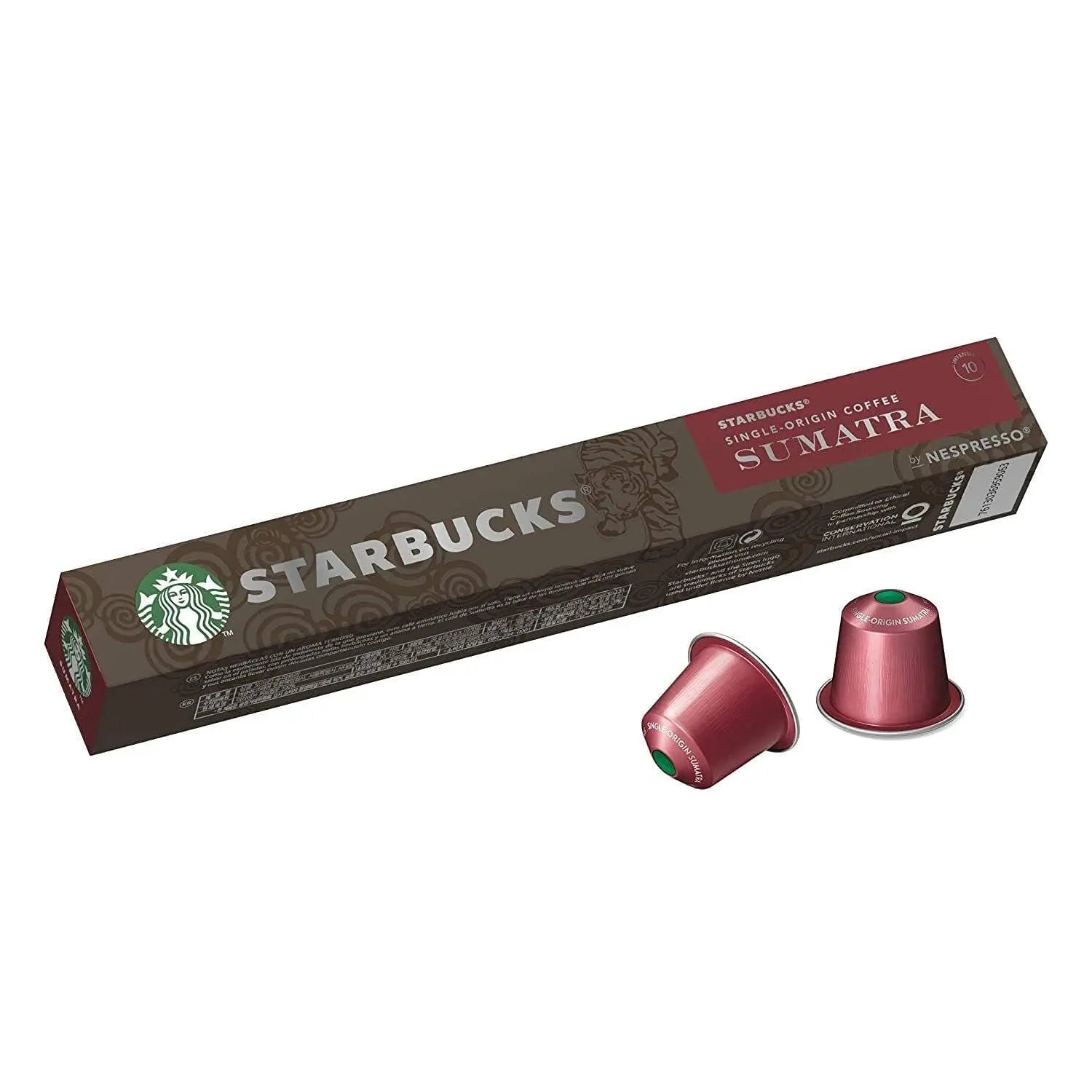 Order Starbucks - Sumatra By Nespresso -10 capsules for LE 235.00 at Coffee & Cream, All your coffee needs in one place. Shop Coffee, Beans, Ground Coffee, Instant Coffee, Creamers, Coffee Machines, Blenders, and more. 50+ Brands Monin, Lavazza, Starbucks