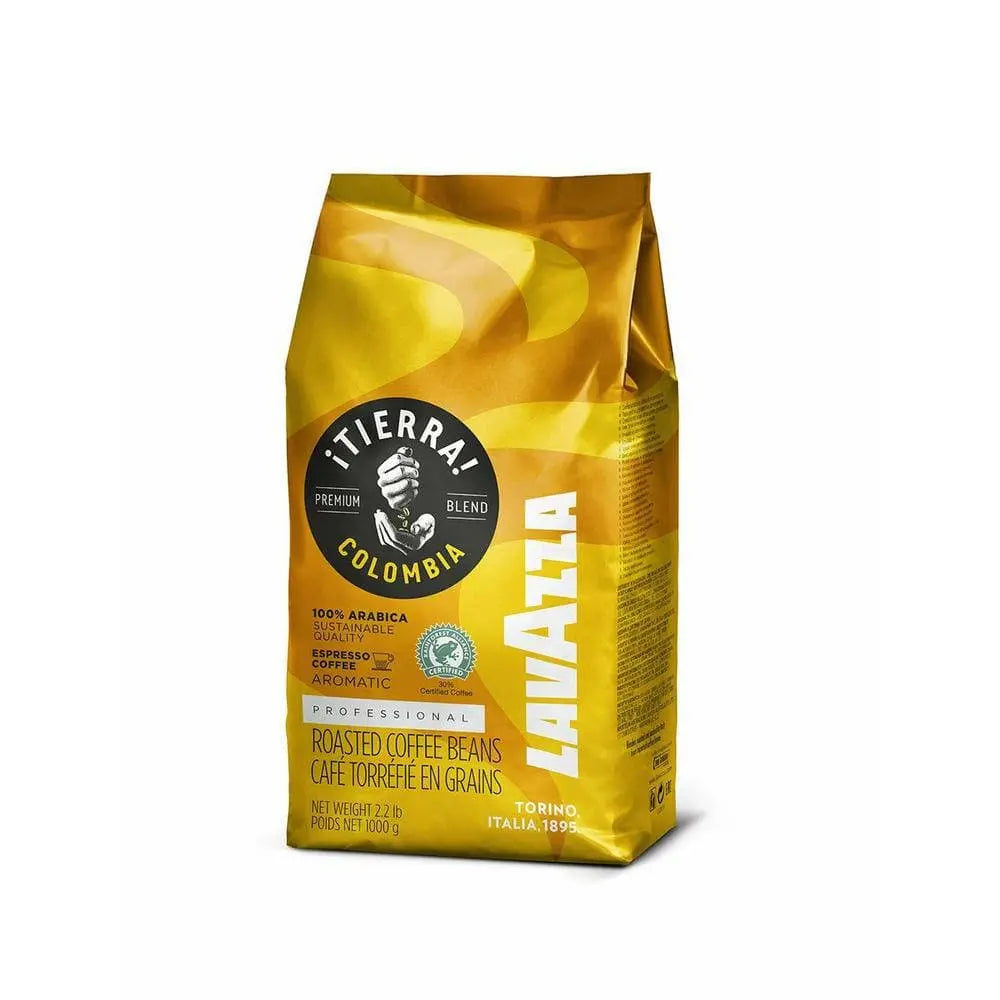 Lavazza Tierra Colombia Whole Coffee Beans - 1kg at Coffee & Cream Egypt