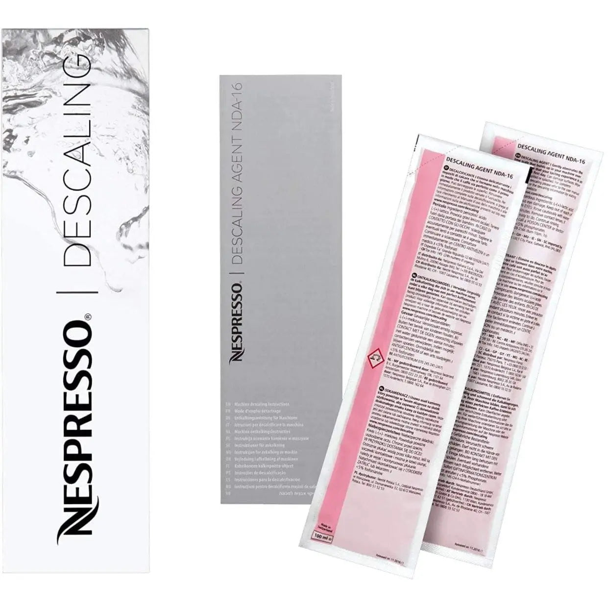 Nespresso Descaling Solution, Fits all Models - 2 Packets at Coffee & Cream Egypt