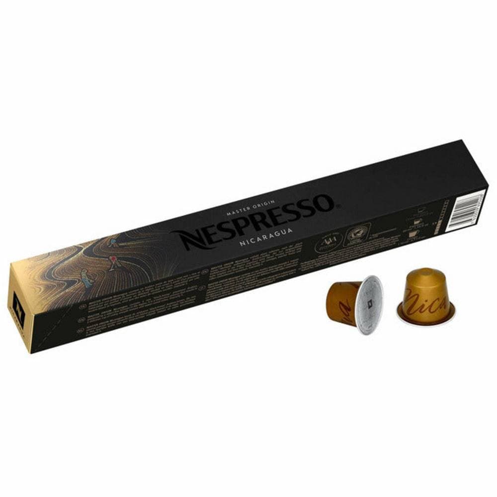 Order Nespresso - Nicaragua - 10 Capsules for LE 445.00 at Coffee & Cream, All your coffee needs in one place. Shop Coffee, Beans, Ground Coffee, Instant Coffee, Creamers, Coffee Machines, Blenders, Coffee and more. 50+ Brands Monin, Lavazza, Starbucks, N