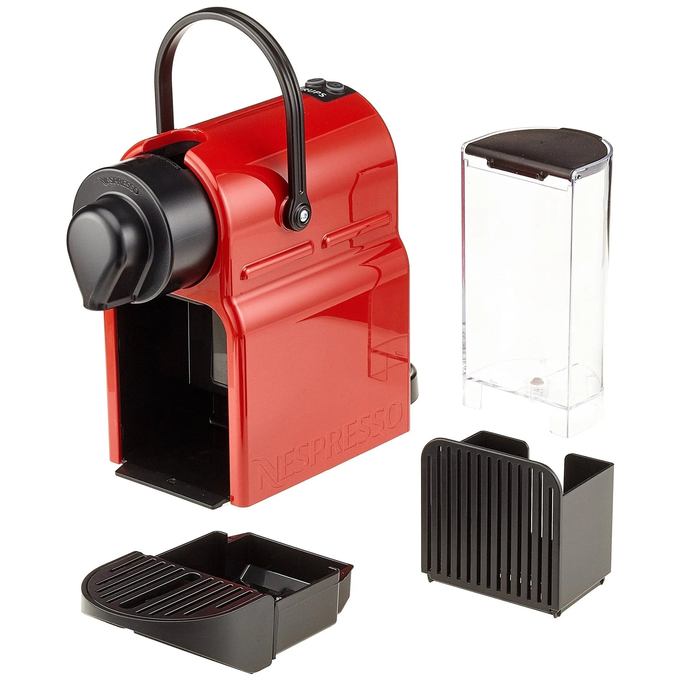Order Nespresso - Inissia Coffee Machine - Red for LE 9099.00 at Coffee & Cream, All your coffee needs in one place. Shop Coffee, Beans, Ground Coffee, Instant Coffee, Creamers, Coffee Machines, Blenders, and more. 50+ Brands Monin, Lavazza, Starbucks, Ne