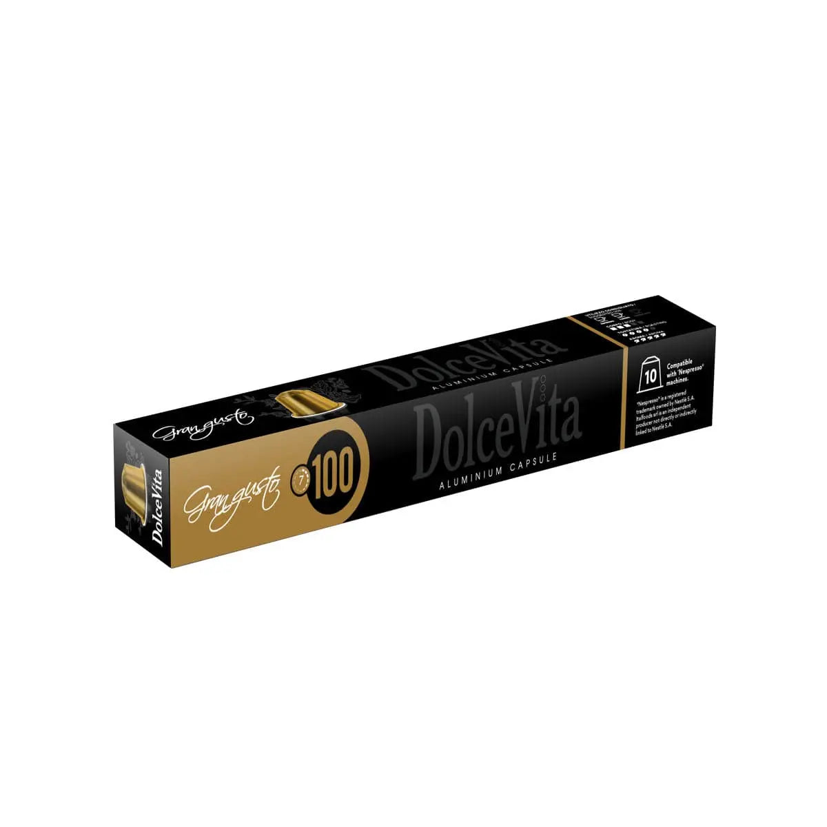 DolceVita - Gran Gusto 100% Arabica - 10 capsules at Coffee & Cream Egypt