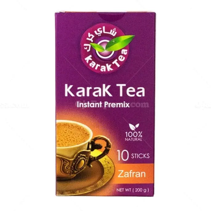 Karak Tea - Instant Premix With Zafran -10 sachets at Coffee & Cream Egypt