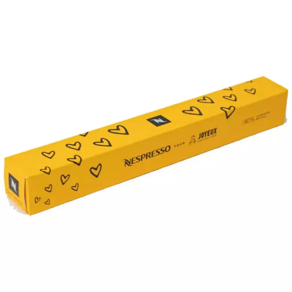 Order Nespresso - Cafe Joyeux - Limited Edition - 10 capsules for LE 509.00 at Coffee & Cream, All your coffee needs in one place. Shop Coffee, Beans, Ground Coffee, Instant Coffee, Creamers, Coffee Machines, Blenders, and more. 50+ Brands Monin, Lavazza,