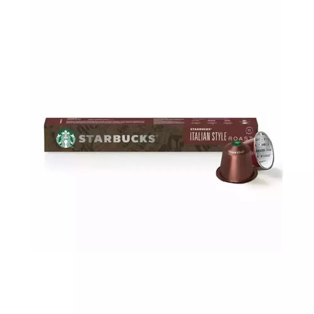 Starbucks Nespresso Compatible Italian Style Roast - 10 Capsules at Coffee & Cream Egypt