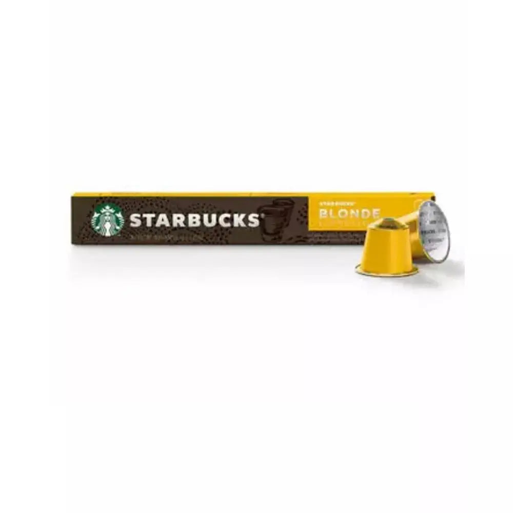 Starbucks Blonde Espresso Capsules by Nespresso - 10 Capsules at Coffee & Cream Egypt