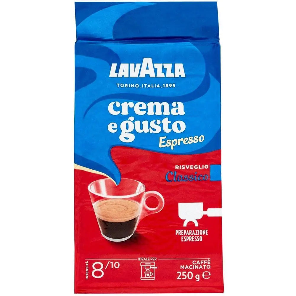 Lavazza - Cream E Gusto Classico -Intensity 8 - 250gm at Coffee & Cream Egypt