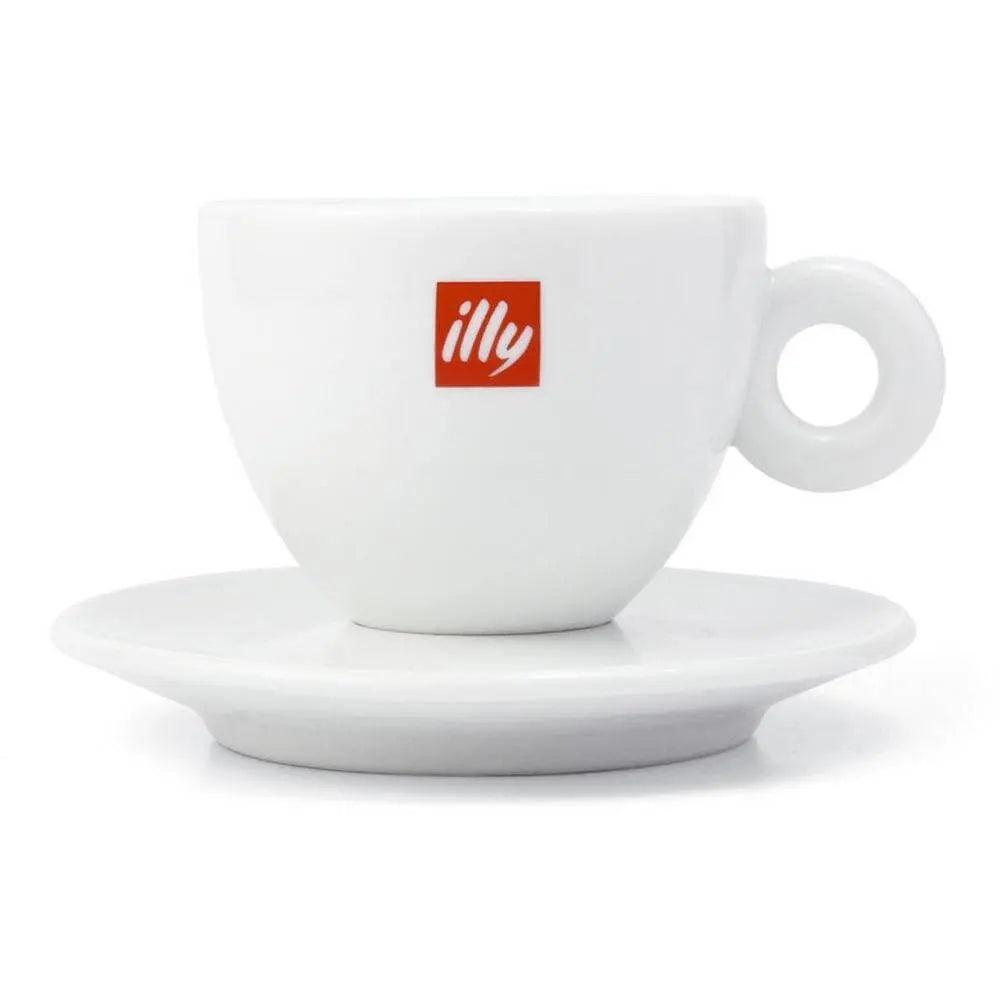 فنجان كابتشينو Illy مع طبق - 170 مل