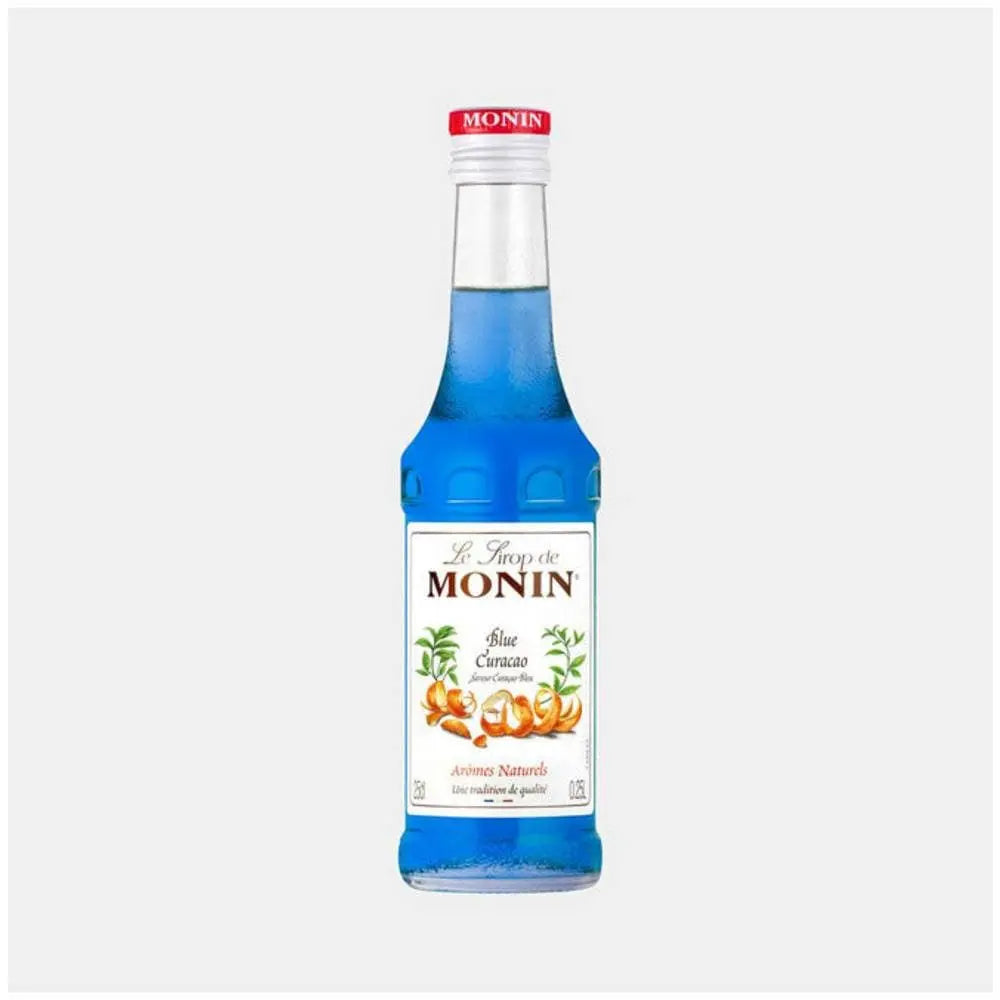 Monin - Blue Curacao Syrup - 250ml at Coffee & Cream Egypt