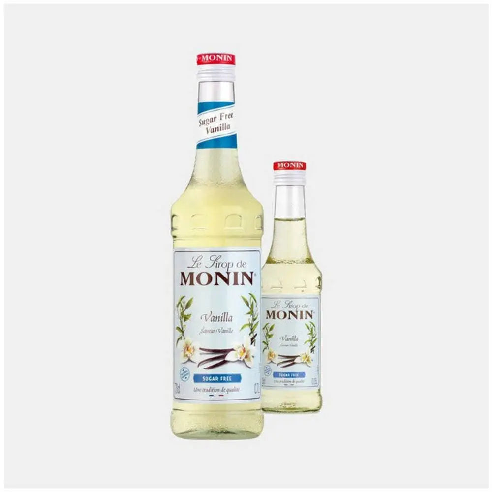 Order Monin - Sugar Free Vanilla Syrup - 250ml for LE 229.00 at Coffee & Cream, All your coffee needs in one place. Shop Coffee, Beans, Ground Coffee, Instant Coffee, Creamers, Coffee Machines, Blenders, and more. 50+ Brands Monin, Lavazza, Starbucks, Nes