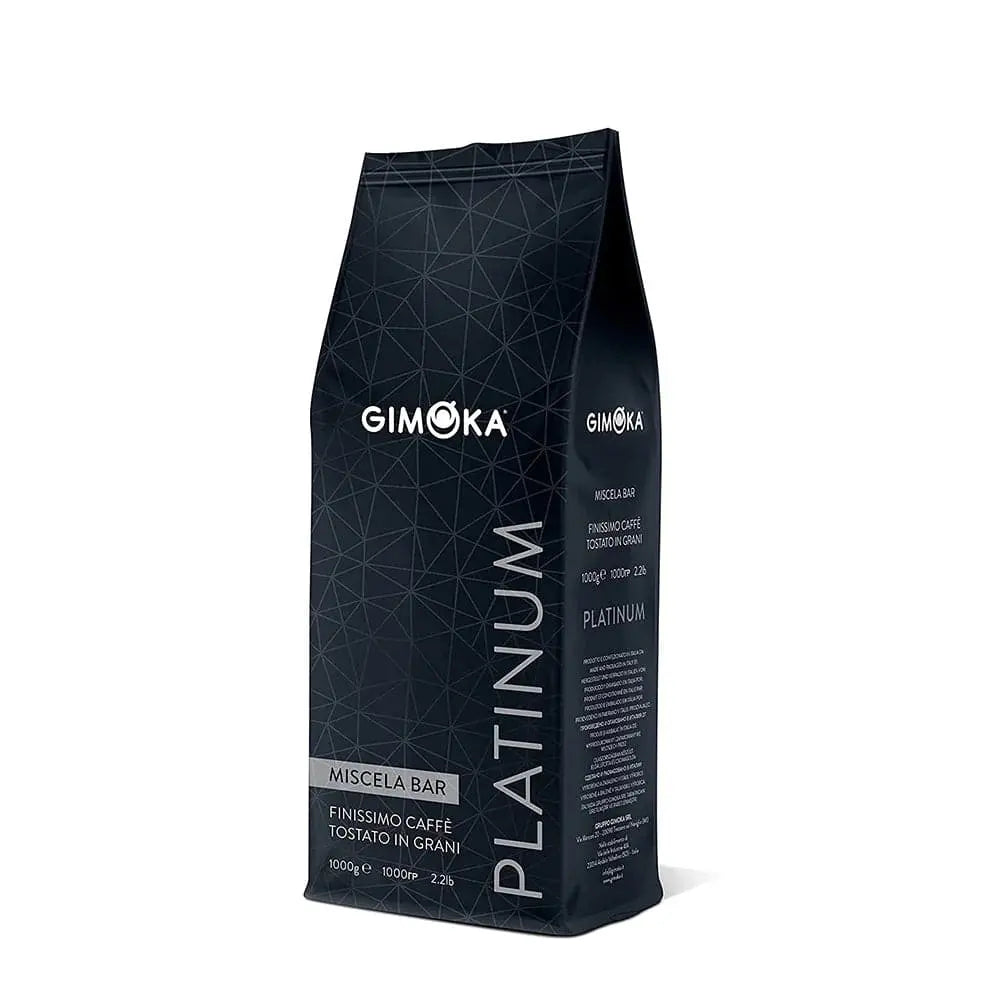 Gimoka Platinum Miscela Bar Whole Coffee Beans - 1kg at Coffee & Cream Egypt