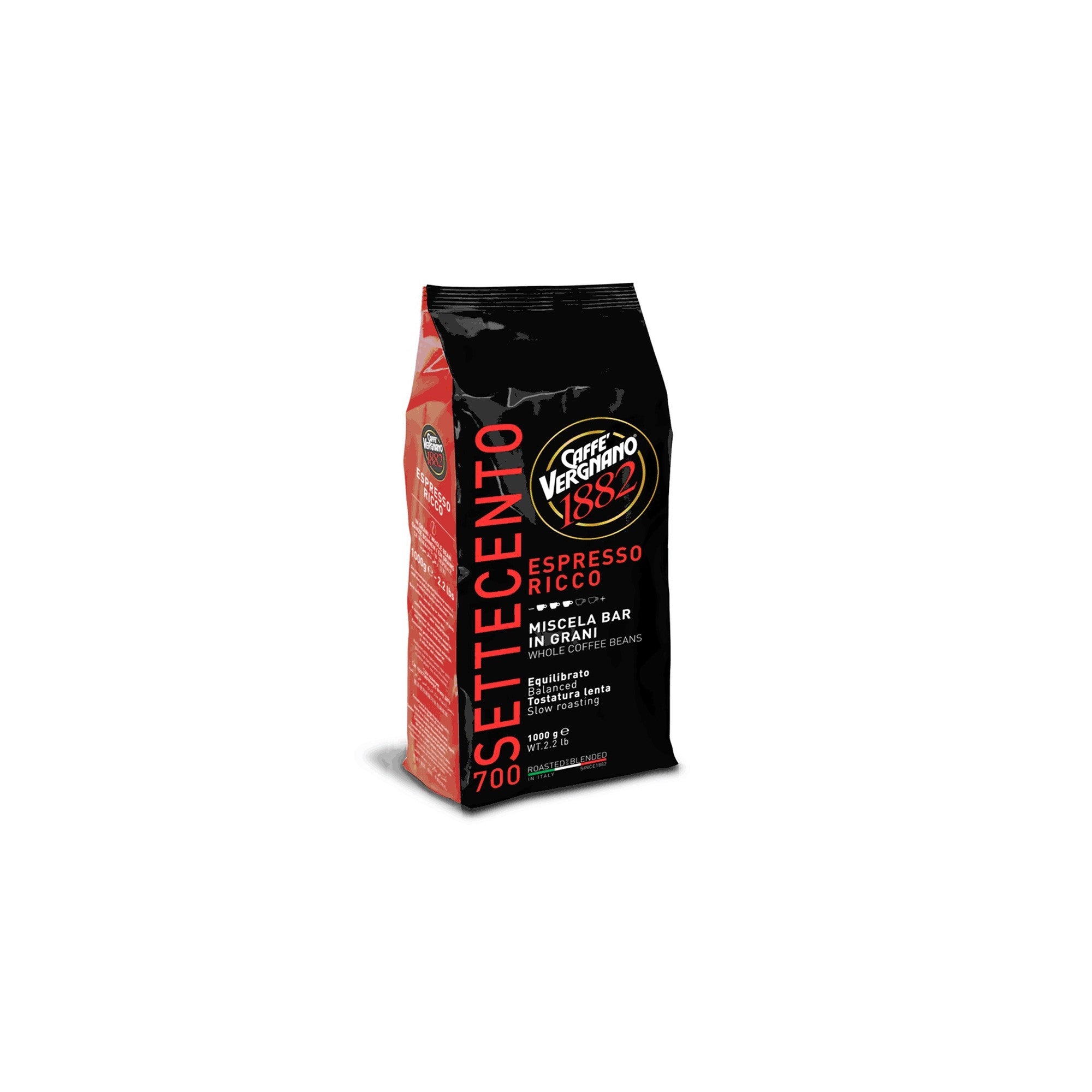Caffè Vergnano - 700 Espresso Ricco -1kg at Coffee & Cream Egypt