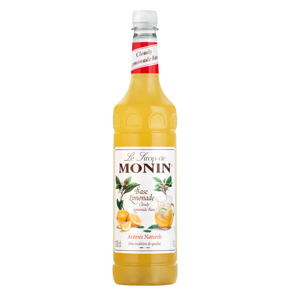 Monin - Cloudy Lemonade Syrup PLASTIC Bottle - 1L