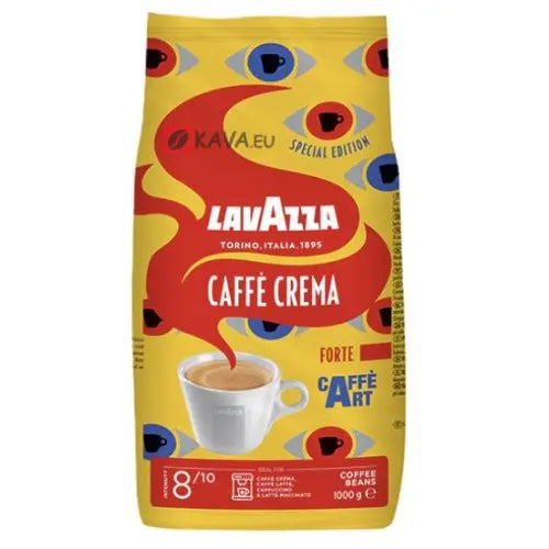 Lavazza Caffe Crema Forte Special Edition Whole Coffee Beans - 1kg at Coffee & Cream Egypt
