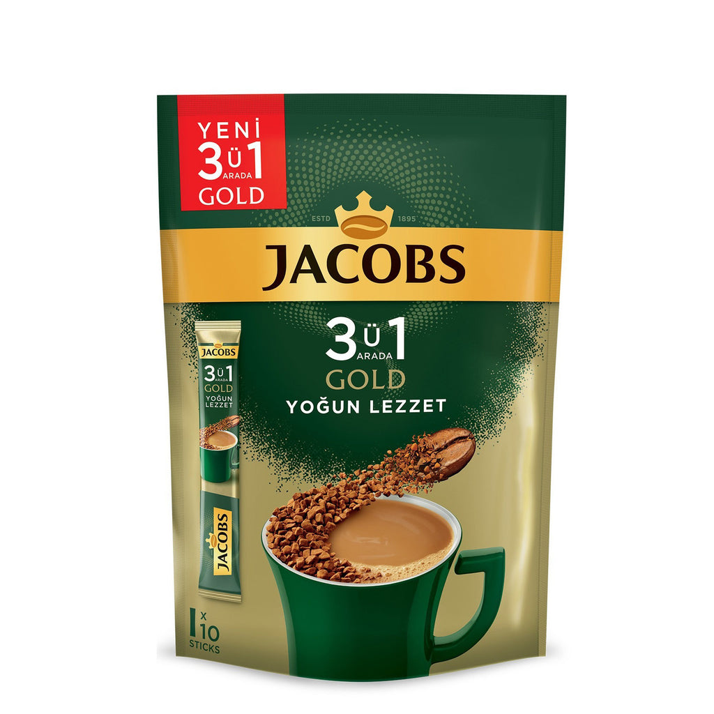 Jacobs - 3 in 1 Gold Yogun Lezzet - 10 packs