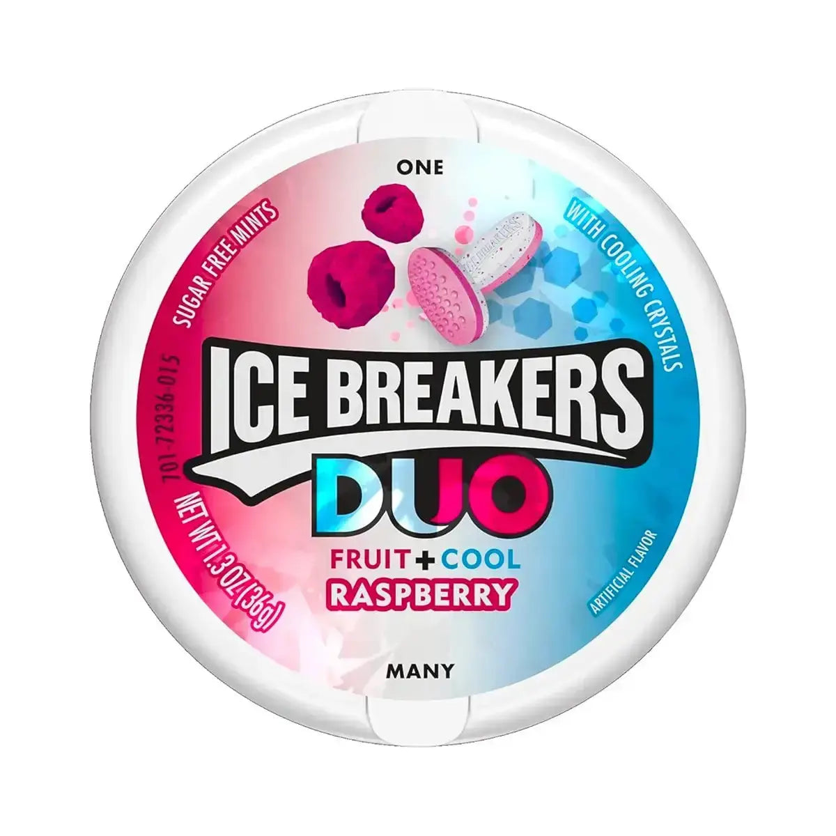 Ice Breakers - Duo Fruit + Cool RASPBERRY - 36g at Coffee & Cream Egypt