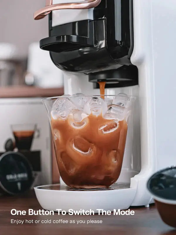 Order Hibrew - H2B 5 in 1 Multi-Capsule Cold & Hot Coffee Maker - White for LE 8850.00 at Coffee & Cream, All your coffee needs in one place. Shop Coffee, Beans, Ground Coffee, Instant Coffee, Creamers, Coffee Machines, Blenders, and more. 50+ Brands Moni