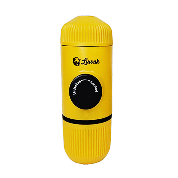 Luwak Portable Manual Espresso Machine - Yellow