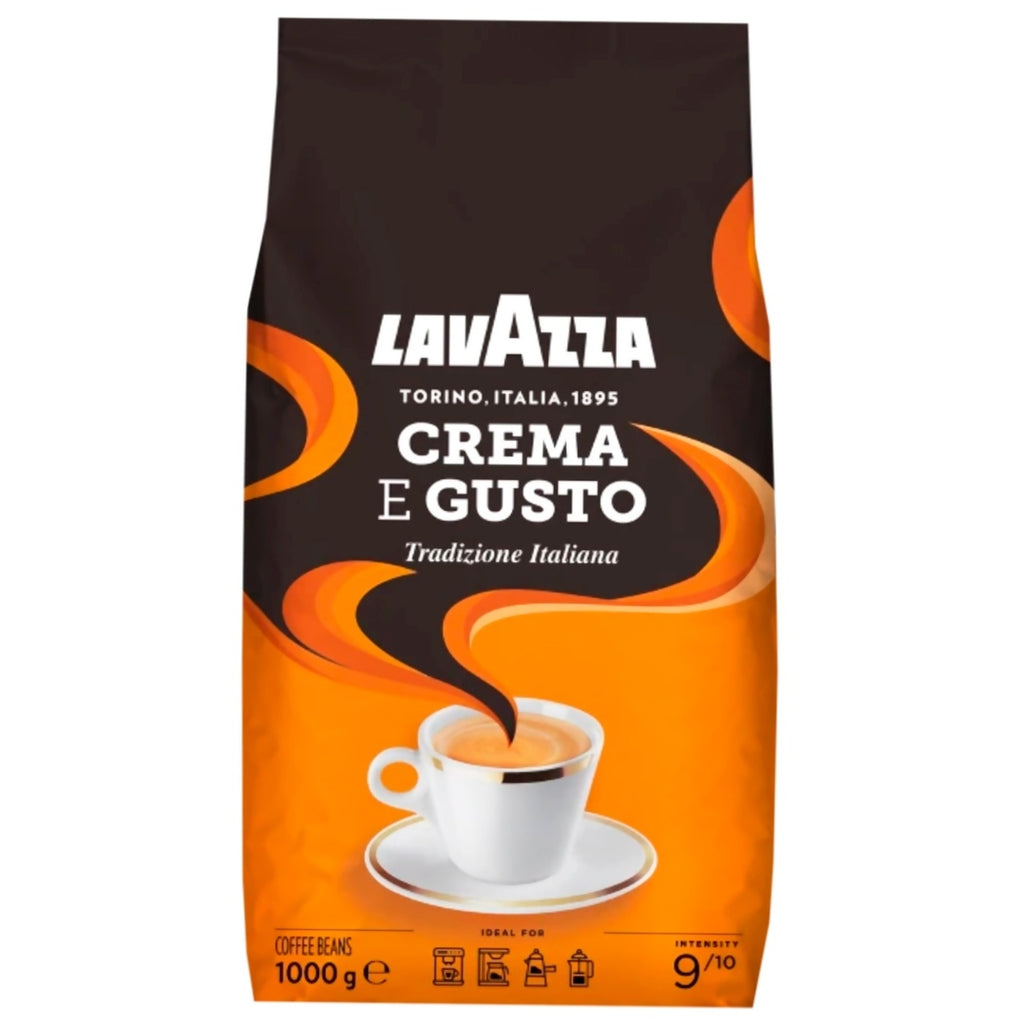 Lavazza - Crema E Gusto Tradizione Italiana Whole Coffee Beans - 1kg