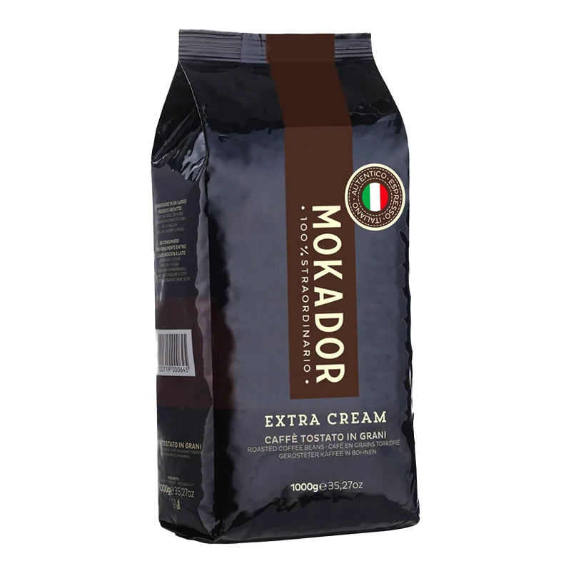 Mokador Extra Cream Coffee Beans 1kg
