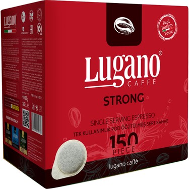 Lugano Caffé - Strong E.S.E Coffee Pods - 150 pod