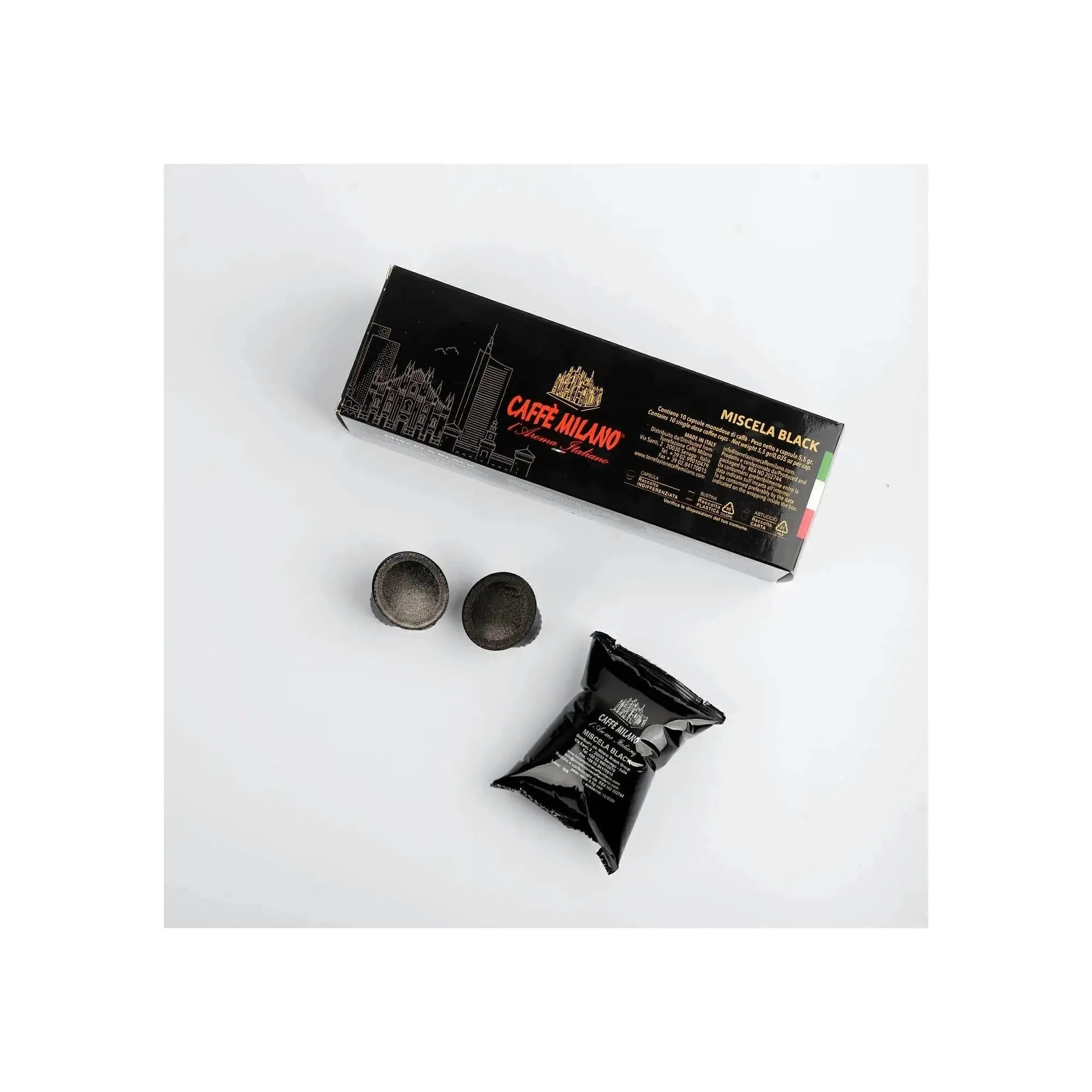 Coffee Stories Caffe Milano - Miscela Black Nespresso® compatible - 10 capsules at Coffee & Cream Egypt