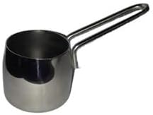 H&K Art Stainless Steel Turkish Coffee Pot, Medium  - 180ml